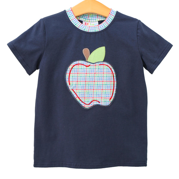 Primary Plaid Apple Shirt
