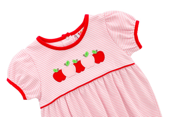 Apple A Day Bubble- Pink