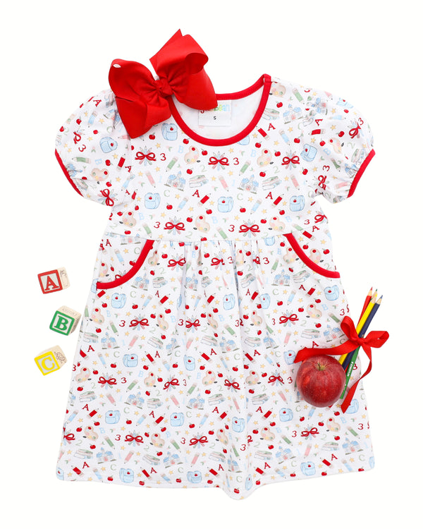 Easy As ABC Pocket Dress