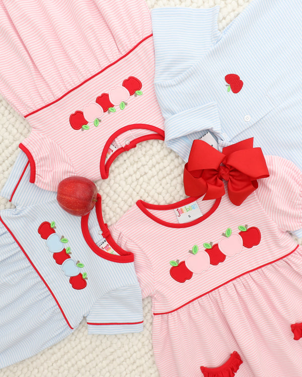 Apple A Day Bubble- Pink