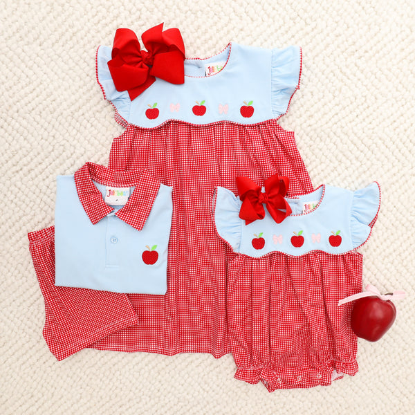 Recess Red-y Polo Short Set