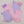 Flutter Sleeve Bubble- Light Pink Stripe
