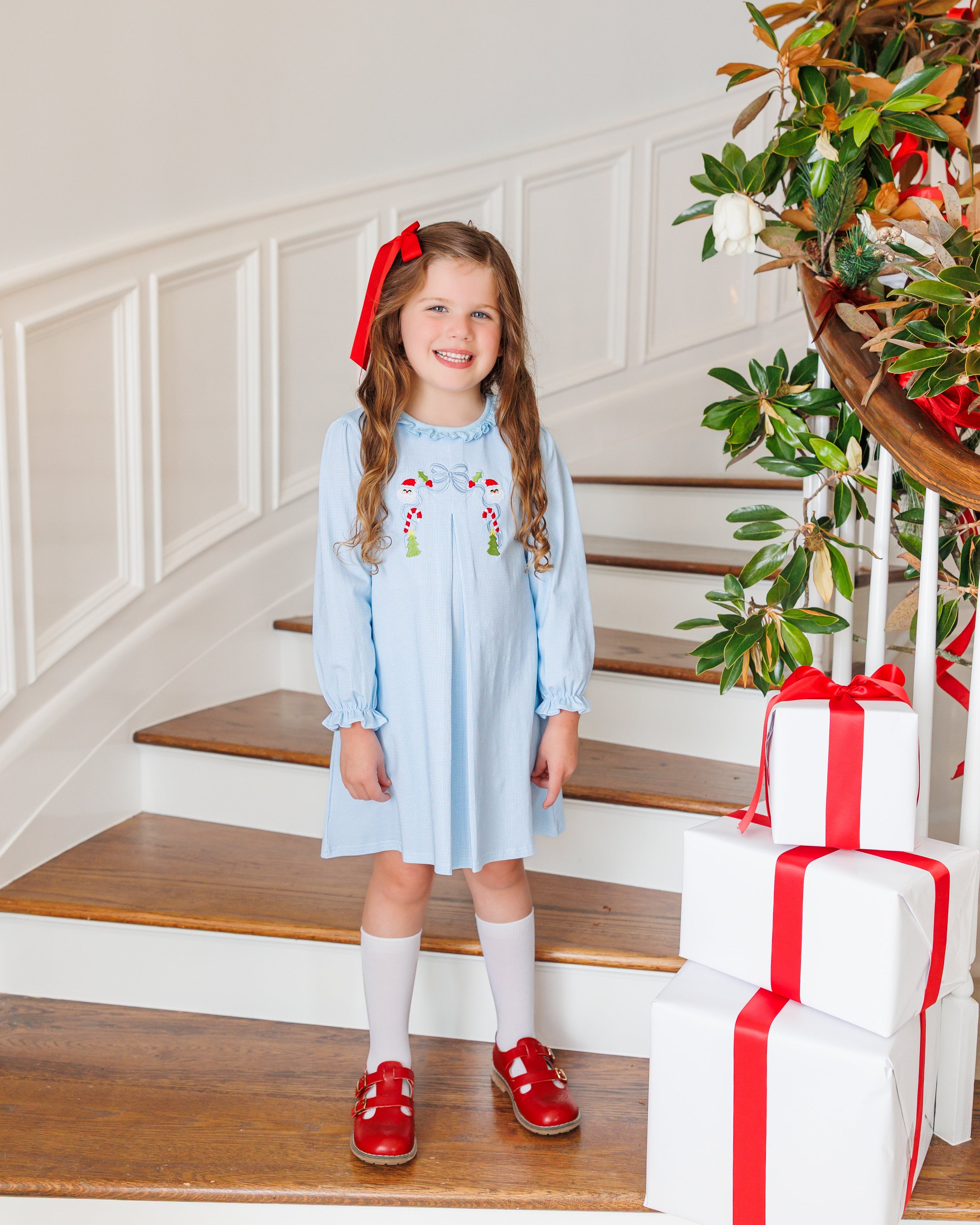 A Classic Christmas Pleat Dress 14