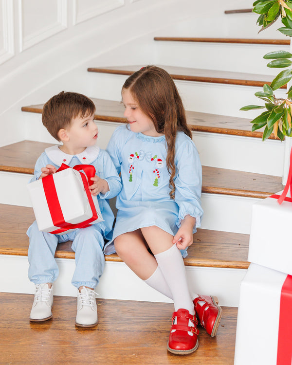 A Classic Christmas Bloomer Pants Set
