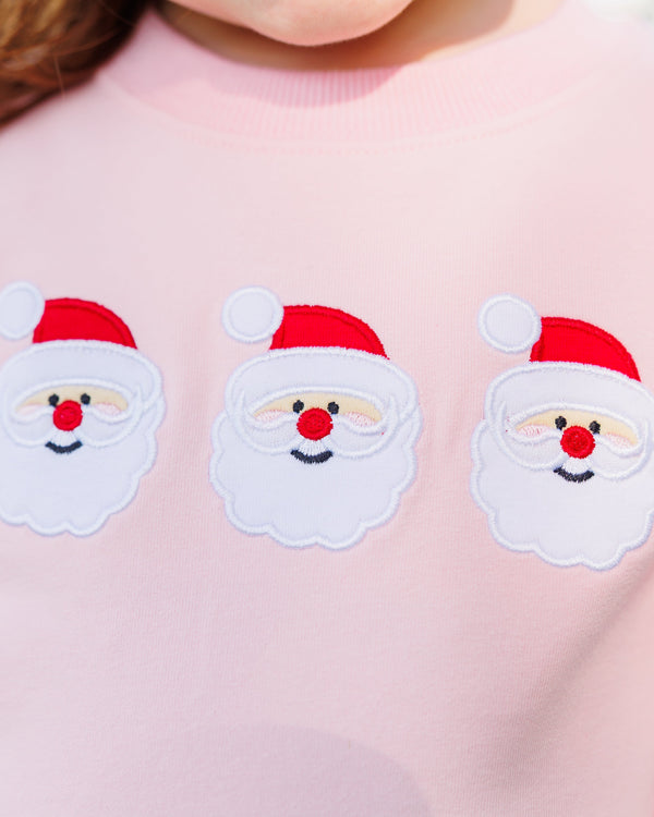 Santa Pullover- Pink