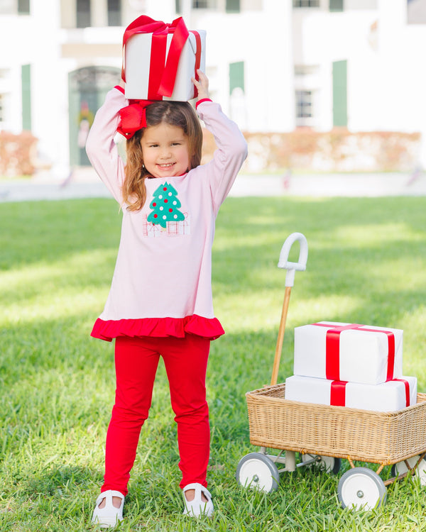Underneath The Tree Ruffle Pants Set