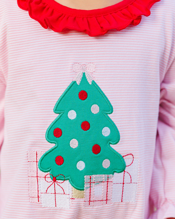 Underneath The Tree Ruffle Romper