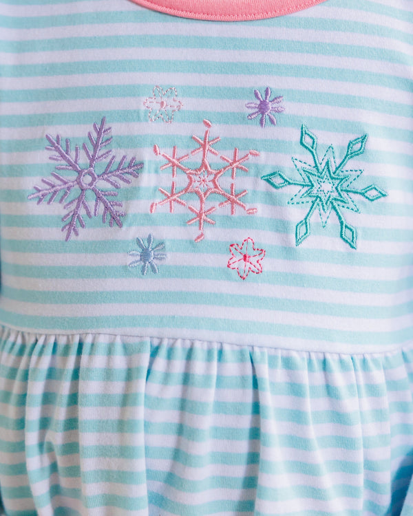 Let It Snow Ruffle Bloomer Set