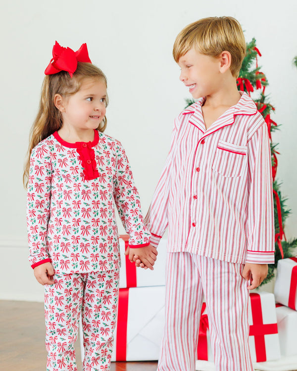 Merry Moments Button Down Set