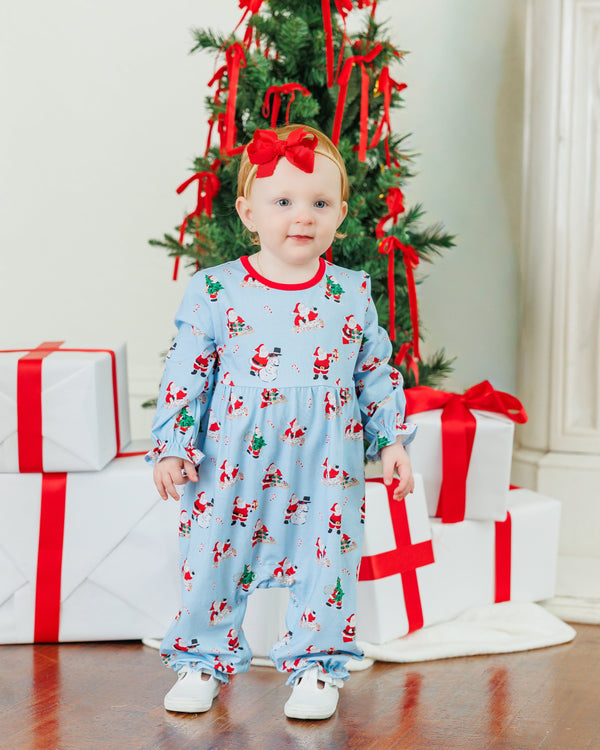 Here Comes Santa Claus Sadie Romper