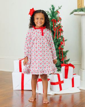 smocked dresses for christmas Pink Tree Dress All our garments (except silk and taffetas items) can be machine washed at 30C preferably on a delicate cycle white christmas dresses Christmas Tree