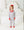 Christmas Candy Stripe Santa Ruffle Set