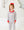Christmas Candy Stripe Santa Ruffle Set