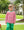 Thomas Pants Set- Red Stripe & Green