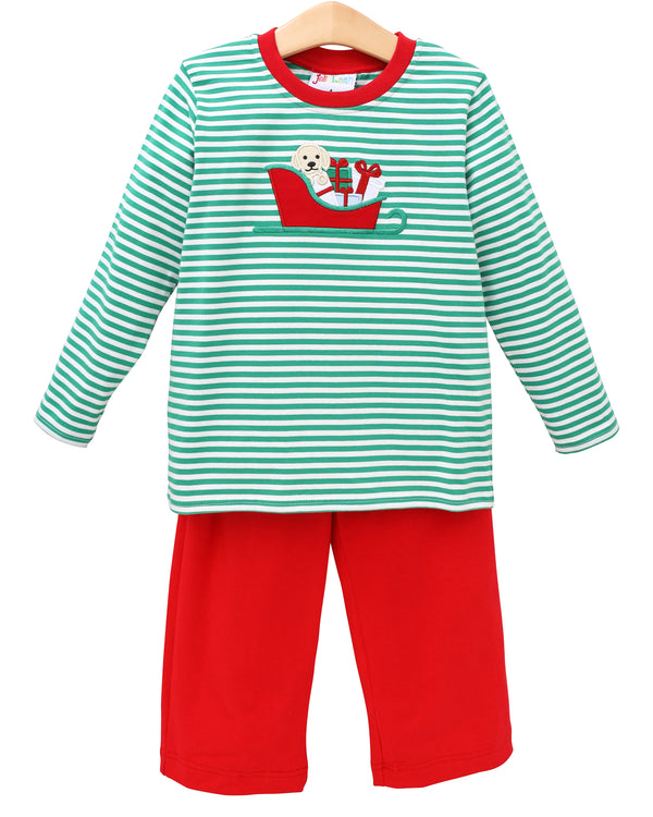 Santa Paws Pants Set