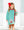 Christmas Cottage Ruffle Dress
