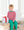 Thomas Pants Set- Red Stripe & Green