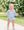 Sadie Bubble- Light Blue Stripe/Light Pink