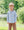 Evan Pullover- Dusty Sage Stripe/Light Brown