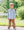 Evan Pullover- Dusty Sage Stripe/Light Brown