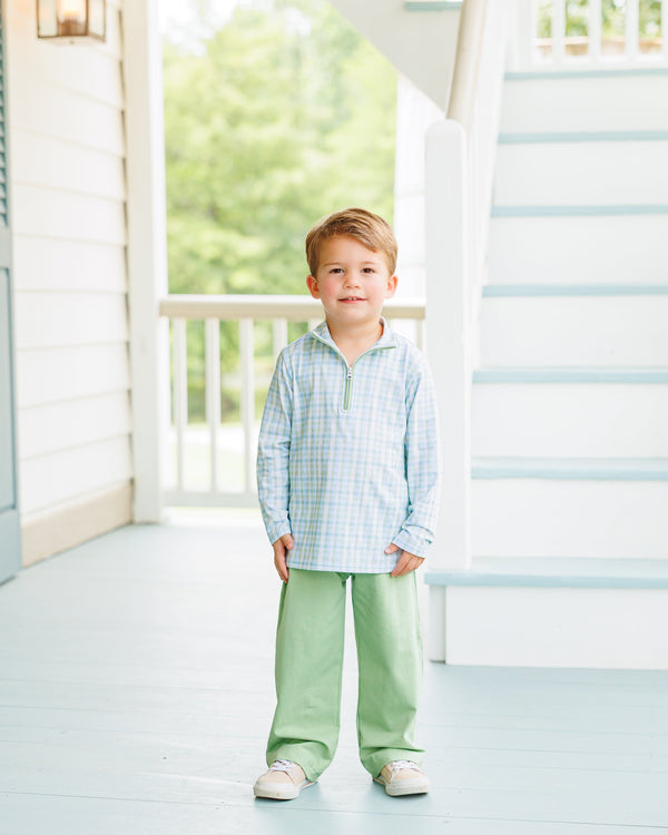 Basin Plaid Evan Pullover Pants Set