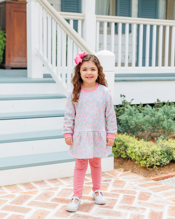 Cottage Blooms French Terry Tunic Set