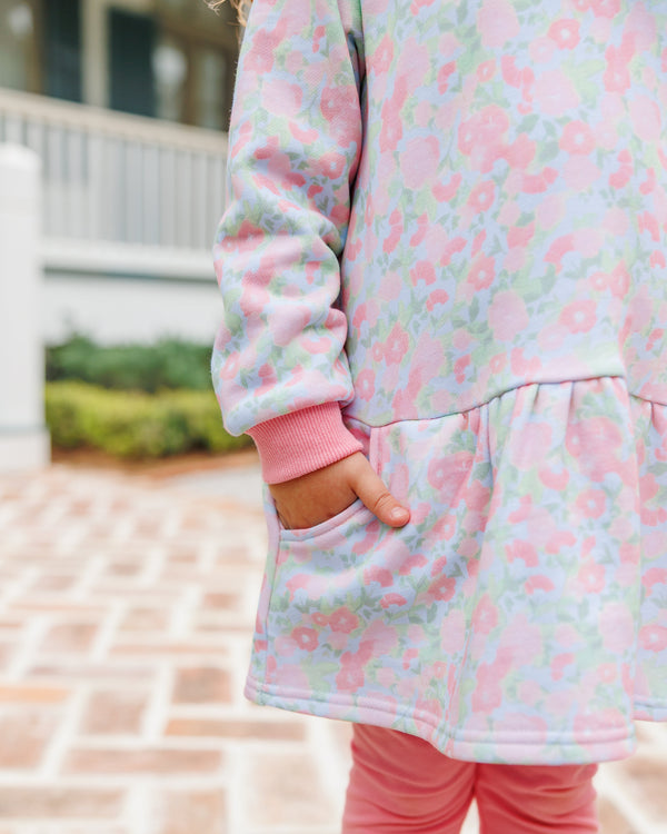 Cottage Blooms French Terry Tunic Set