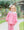 Catherine Bloomer Pants Set- Pink