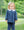 Catherine Bloomer Pants Set- Navy