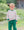 Connor Jogger Set- Tan Stripe/Hunter Green