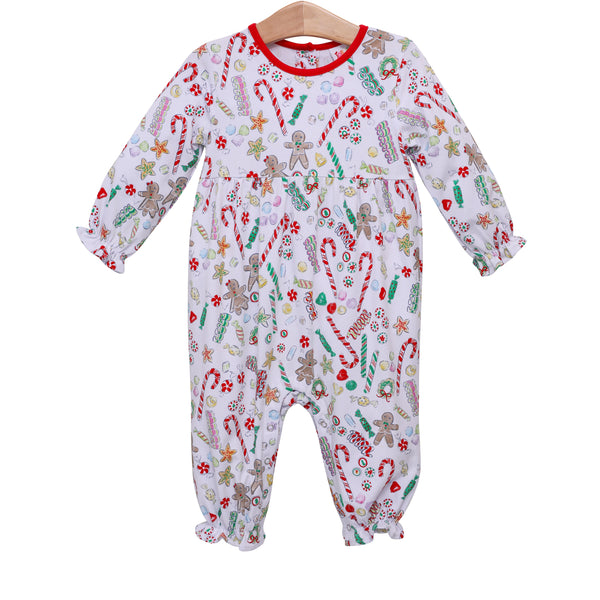 Candy Christmas Romper