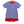 Load image into Gallery viewer, Royal Blue Stripe &amp; Red Short Set
