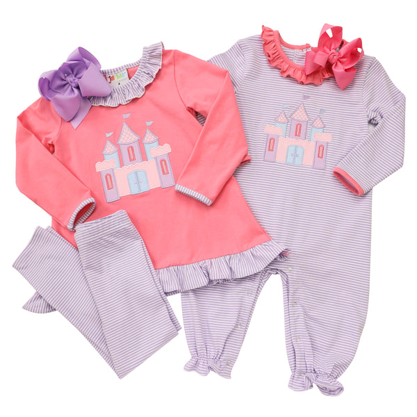 Castle Ruffle Pants Set