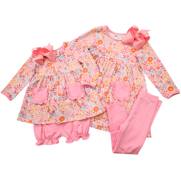 Poppy Floral Bloomer Set