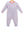 Sadie Romper - Purple Stripe/Pink