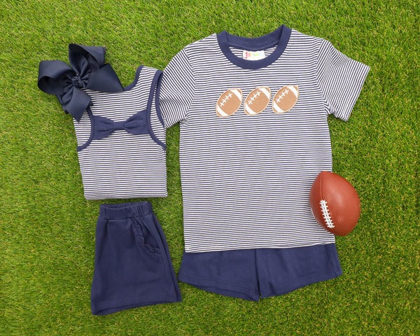 Knit Short- Navy