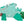 We've Got Spirit Bow Back Short Set- Green Stripe