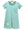 Stand Up and Holler Pleat Dress- Green Stripe