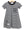 Stand Up and Holler Pleat Dress- Black Stripe