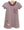 Stand Up and Holler Pleat Dress- Maroon Stripe