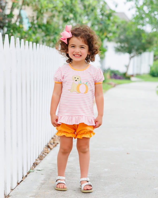 Pumpkins and Paws Bloomer Set