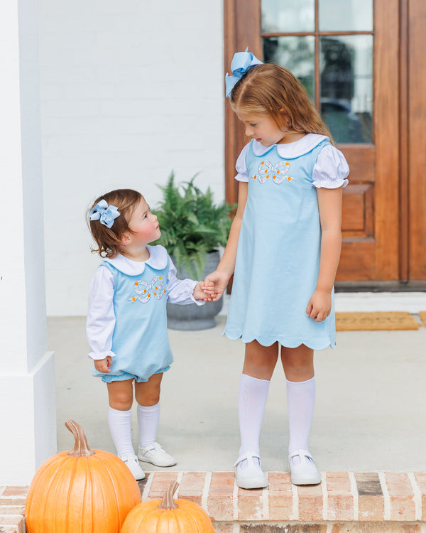 Pumpkin Bow Bubble Set