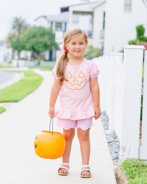 Carving Cutie Scallop Short Set