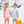 Carving Cutie Scallop Short Set