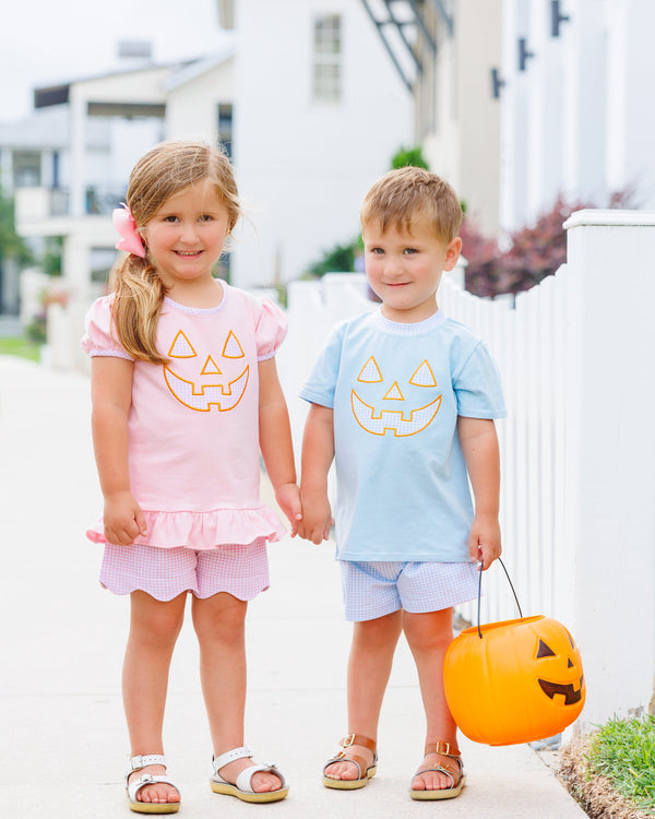 Carving Cutie Scallop Short Set