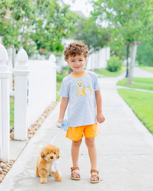 Pumpkins and Paws Short Set