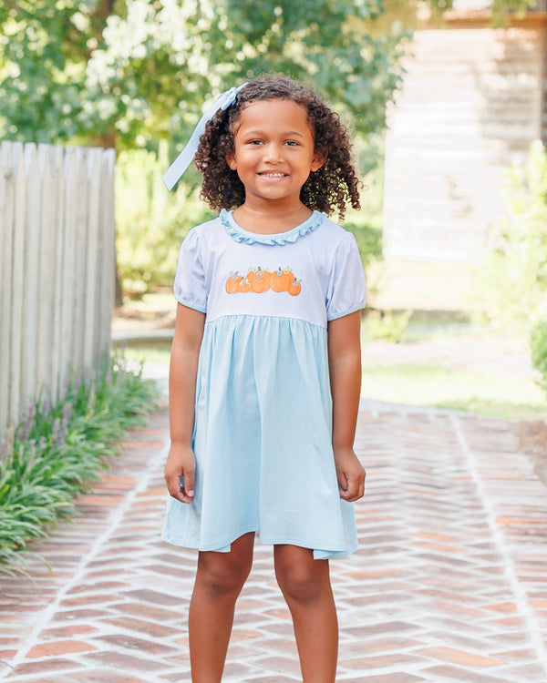 Pick of the Patch Ruffle Dress