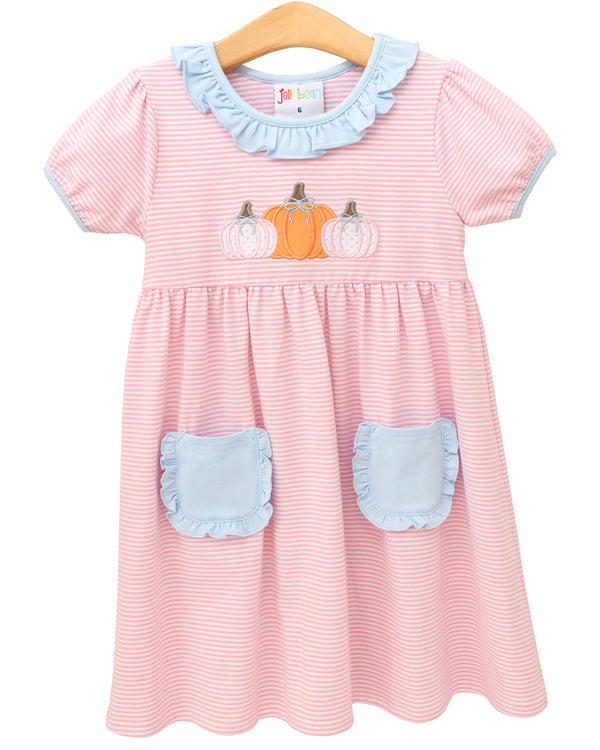 Pumpkin Pals Ruffle Pocket Dress