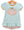 Pumpkin Patch Petals Applique Ruffle Short Set