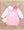 Pretty in Pink Pumpkin Bubble with Peter Pan Collar Top